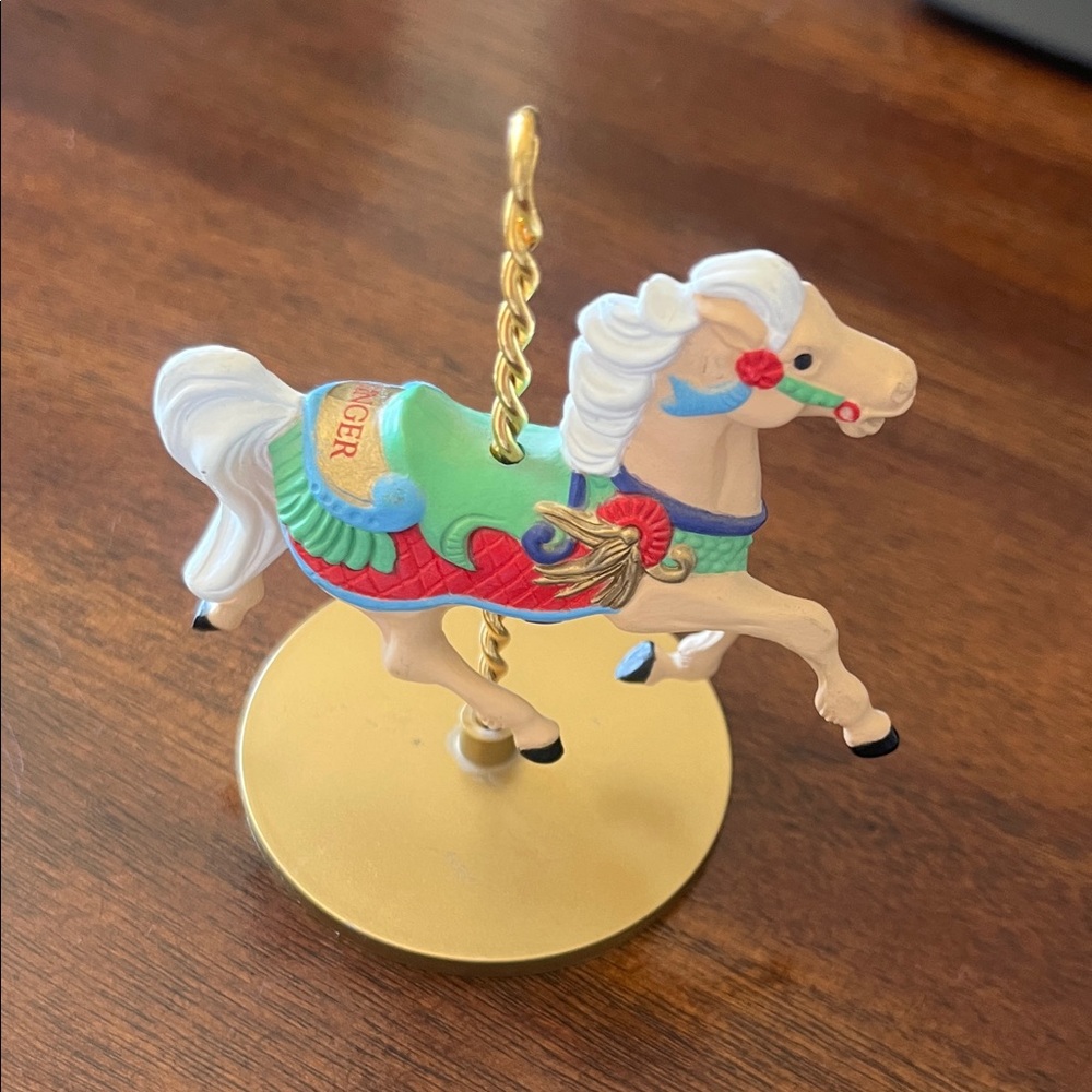 Carousel Horse “Ginger” 1989 Collectible Figurine Ornament